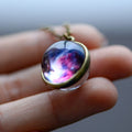 Nebula Galaxy Double Sided Pendant