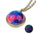 Nebula Galaxy Double Sided Pendant