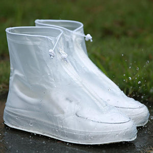 Anti-Slip Aqua Shoes Unisex Waterproof Protector Shoes Boot Cover Rain Shoe Covers High-Top Rainy Day Outdoor Shoes #0910